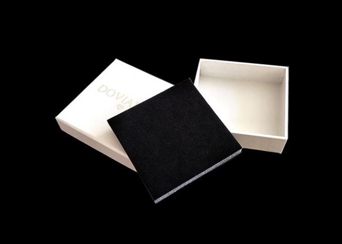 Белые подарочные коробки декоративные, присутствующие коробки с вставкой подноса крышек