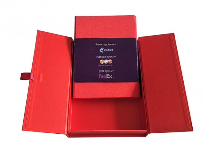 Коробка крышки верхней сформированная Красной книгой, магнитная коробка щитка с лентой сатинировки ширины 2км