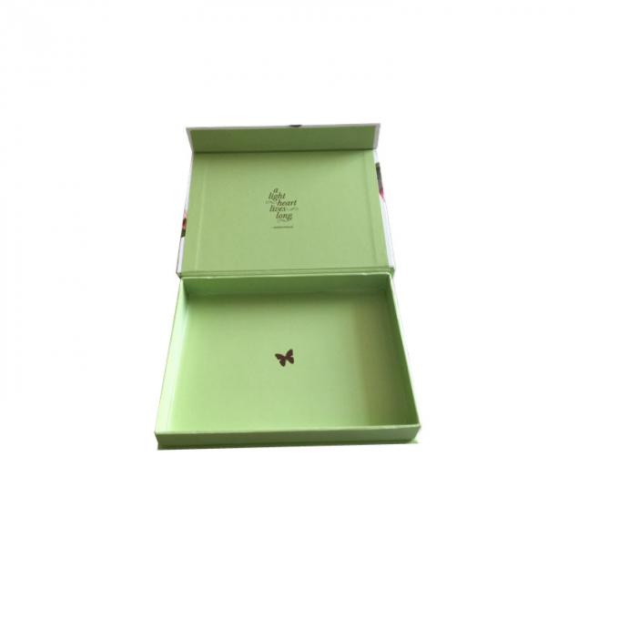 Коробка 160 * 121 * 25мм книги печатания полного цвета форменная с эко- дружелюбным материалом 