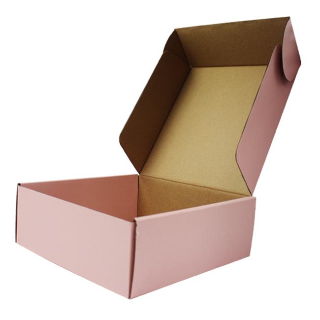 Пакет коробок доставки первоначального цвета изготовленный на заказ плоский с рифленым материалом