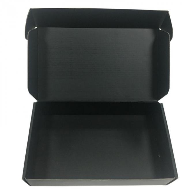 Пакет черного логотипа подарочных коробок твердого цвета Теал складывая плоский без поверхности слоения