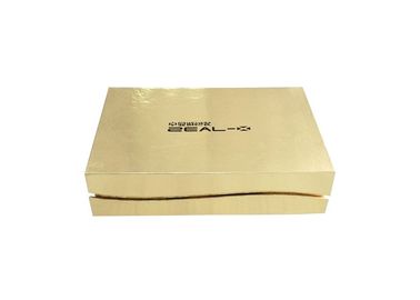 Китай Коробки книги картона упаковка расширения волос бумаги золота магнитной форменной лоснистая завод