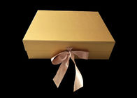 Подарочная коробка розовой и мраморной бумаги подгоняла печатание, выбитые подарочные коробки логотипа пустые поставщик