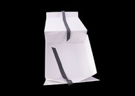 Коробки черного Папербоард закрытия ленты складывая, белая причудливая подарочная коробка поставщик