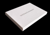 Белые подарочные коробки плоского пакета, твердые подарочные коробки с крышками для упаковки одеяния поставщик