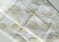 Золотой подгонянный цвет салфетки подарка логотипа напечатанный одеждой ровный белый поставщик