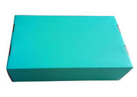 Напечатайте ленту подарочной коробки голубой бумаги/вставку пены для упаковки ботинок поставщик