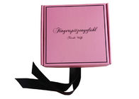 Розовым подарочная коробка ленты гофрированная закрытием для девушек одевает/расширения волос поставщик