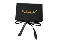 Логотип штемпелевать золота складывая дружелюбное подарочных коробок эко- для упаковывая одеяния поставщик