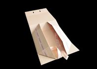 Цвет магнитной подарочной коробки бумаги закрытия складной розовый для упаковки тапочек поставщик
