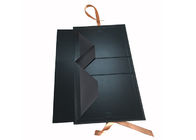 Материал Папербоард черной коробки коробки складчатости цвета твердый для упаковки расширения парика поставщик