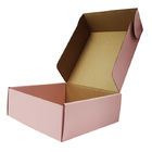 Розовый цвет напечатал коробки доставки логотип штемпелевать золота 27 кс 22 кс 6.5км поставщик