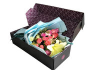 Рифленым напечатанные материалом коробки доставки, коробки таможни упаковывая для упаковки цветка поставщик