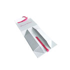 Картон бумажной подарочной коробки ленты элегантный белый складный с формой прямоугольника поставщик