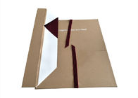Упаковка платья свадьбы логотипа подарочных коробок ремесла напечатанная бумагой складывая изготовленная на заказ поставщик
