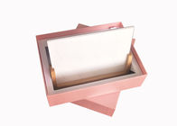 Элегантная розовая крышка и низкопробные коробки, подгонянные подарочные коробки размера для альбома поставщик