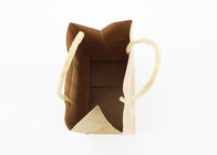 Хозяйственные сумки бумаги ремесла Брауна напечатали штейновую поверхность слоения для упаковки ювелирных изделий поставщик