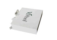 Складывая ленты подарочной коробки картона печатание Пантон формы бумажной белой прямоугольное поставщик