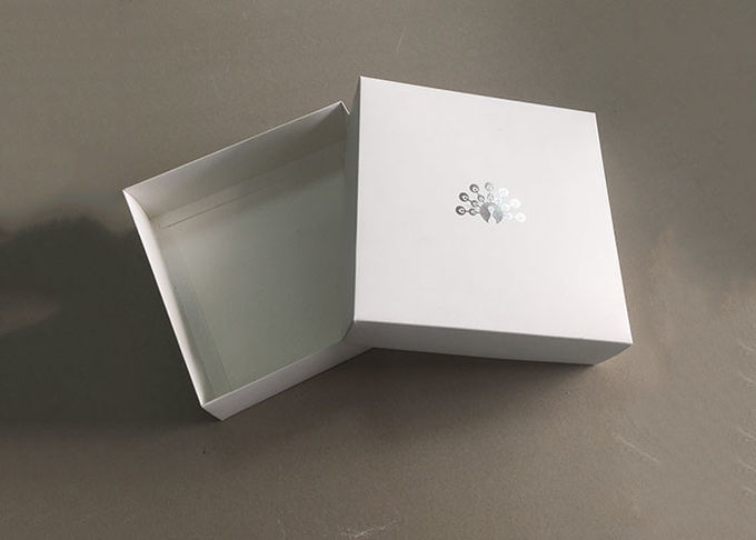 белый цвет бумажной коробки картона 350гсм полный напечатал подгонянный размер