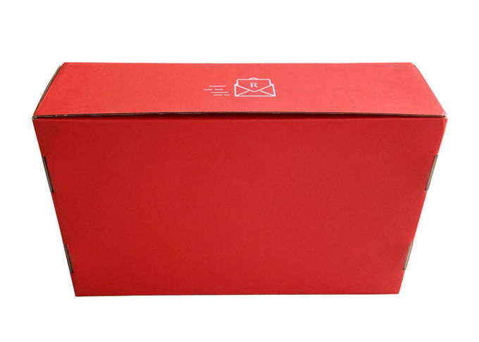 Роскошная красная бумажная подарочная коробка, рифленая упаковывая коробка для шляп/упаковки украшения