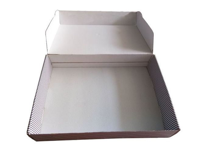 Подарочная коробка плоской складчатости прокладок рифленая для паковать платья и волос