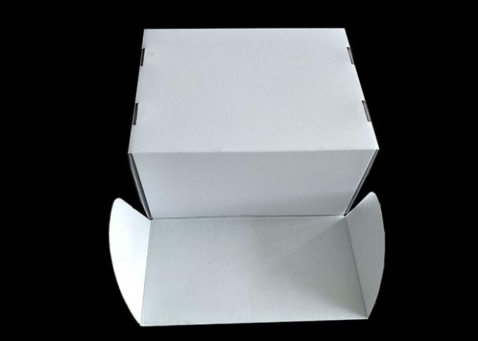 Коробки складного бумажного подарка складывая упаковывая, подарочные коробки карты КорругатедВхите