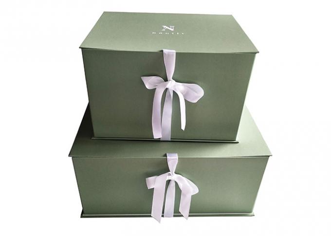 Напечатанный логотипом покрашенный зеленый цвет коробок рифленой таможни доставки упаковывая складным
