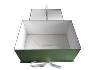Салатовая складная бумажная подарочная коробка Стакабле для упаковывая настоящих моментов одежд поставщик