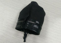 Черные кожистые сумки ювелирных изделий Дравстринг, логотип печатания экрана мешка Дравстринг замши поставщик