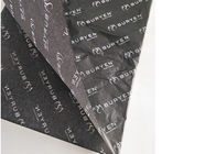 Черная оптовая салфетка, удобная упаковочная бумага цветка с напечатанным логотипом поставщик